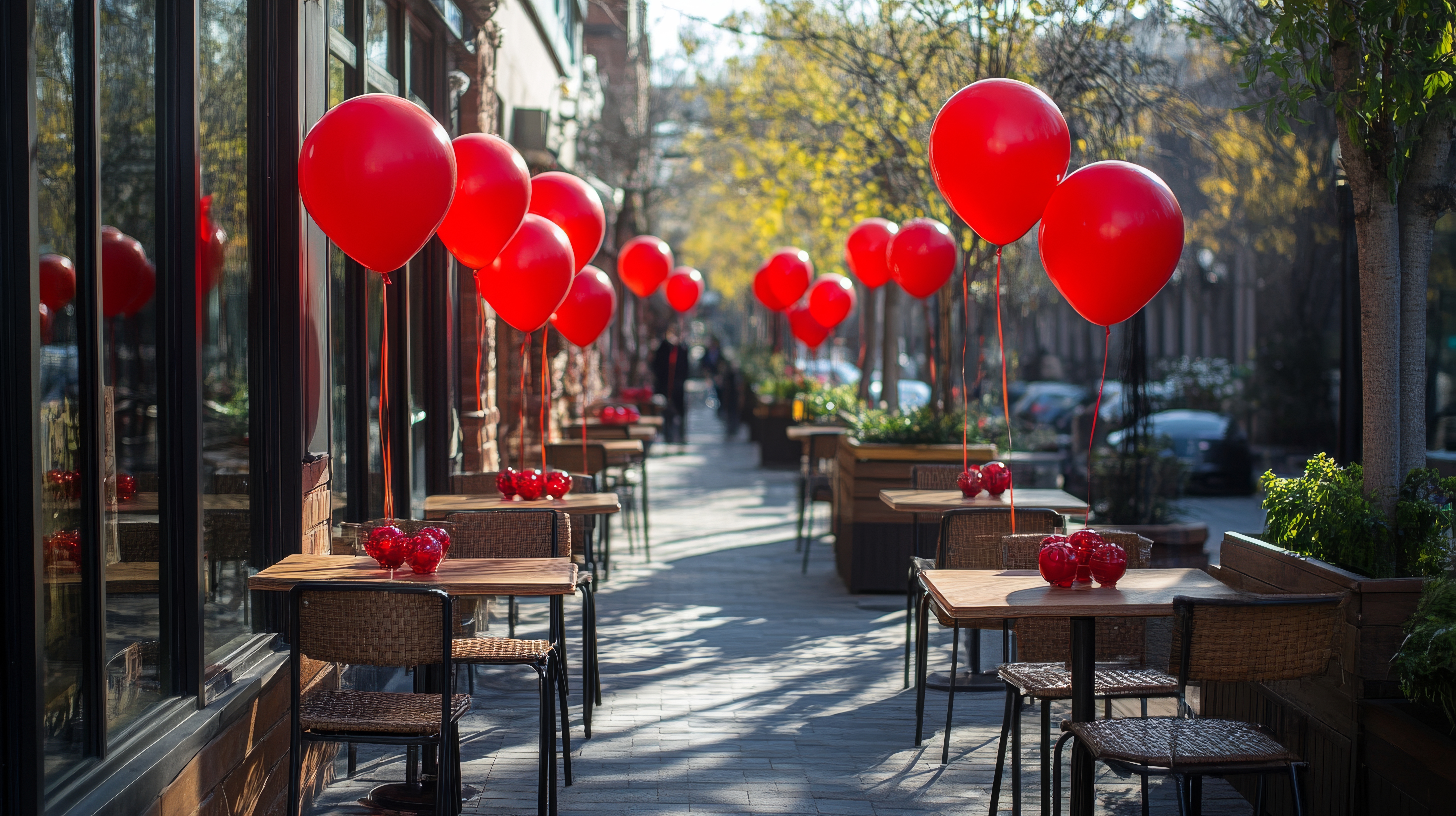Cafe Balloon Decoration
